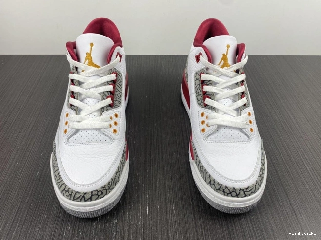 Cardinal CT8532-126 Retro Red Jordan 3 0730